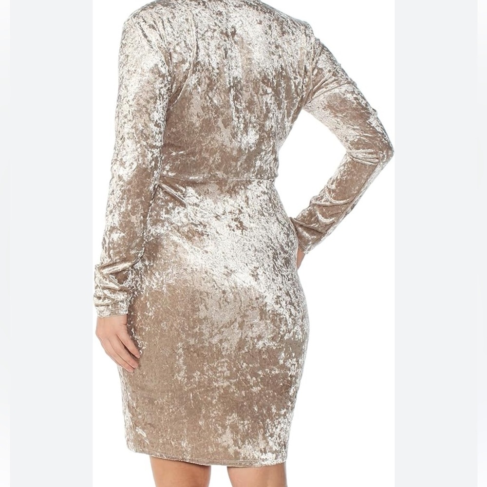 Street Society Crushed Velvet Bodycon Dress
